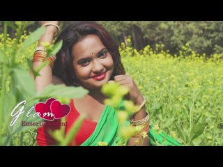 aaravi - green saree - glam heart entertainment